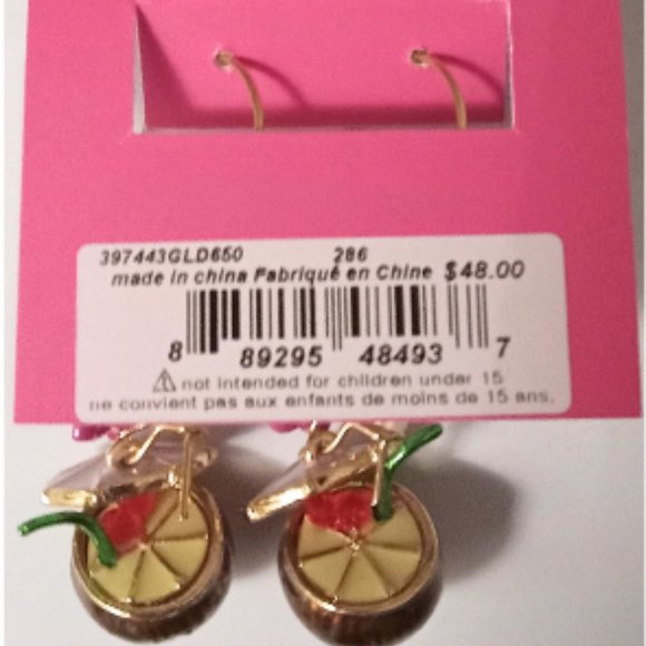 NWT Betsey Johnson Earrings - Picture 3 of 5